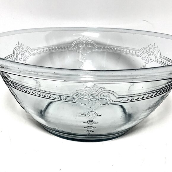 10” Mixing Bowl Philbe Sapphire Blue Ovenware, FIRE KING by Anchor Hocking, MCM - Picture 1 of 11